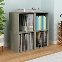 Presley Double Cube Vinyl Record Storage, London Grey (pre-order ships 8/31)