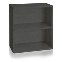 Duo Rectangle Storage Shelf,  Charcoal Black (New Color) (pre-order ships 8/31)
