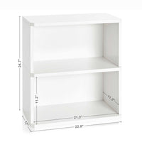 Duo Rectangle Storage Shelf,  White (New Color) (pre-order ships 8/31)