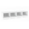 Baseball Hat Stackable Shelf, White (pre-order ships 8/31)