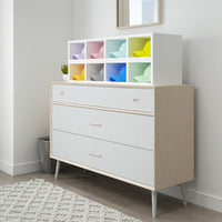 Baseball Hat Stackable Shelf, White (pre-order ships 8/31)