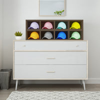 Baseball Hat Stackable Shelf, Royal Walnut (pre-order ships 7/31)