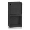 black bookshelves, black storage cubes, black cube storage, black cubbies, black cubby storage, black storage cube, black cube bookcase, black stackable storage cubes, black cube with door