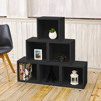 black bookshelves, black storage cubes, black cube storage, black cubbies, black cubby storage, black storage cube, black cube bookcase, black stackable storage cubes