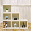 white bookshelves, white storage cubes, white cube storage, white cubbies, white cubby storage, white storage cube, white cube bookcase, white stackable storage cubes