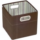 brown storage bin