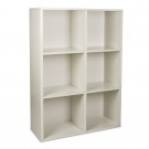 eco storage bookshelf white