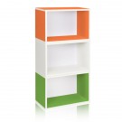 green-orange-white-stackable-bookcase