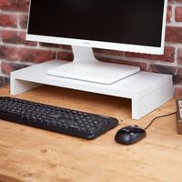 Stacking Desktop Shelf, White