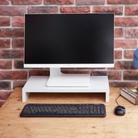 Stacking Desktop Shelf, White