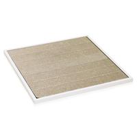 white cat litter mat, white eco cat litter mat, white cat litter box mat