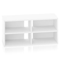 Versa Multimedia TV Console, White (New Color)