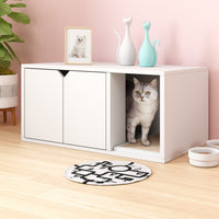Katville Litter Box Enclosure, White (New Color) (pre-order ships 7/4)