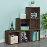 Dylan Single Cube Vinyl Record Storage, Royal Walnut (New Color)