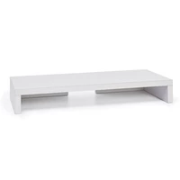 white monitor stand, white monitor rise, white display riser, white display stand, white computer riser, white computer stand